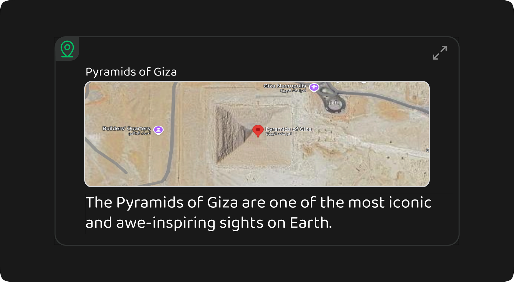Memory Chat Location Memory Box UI preview