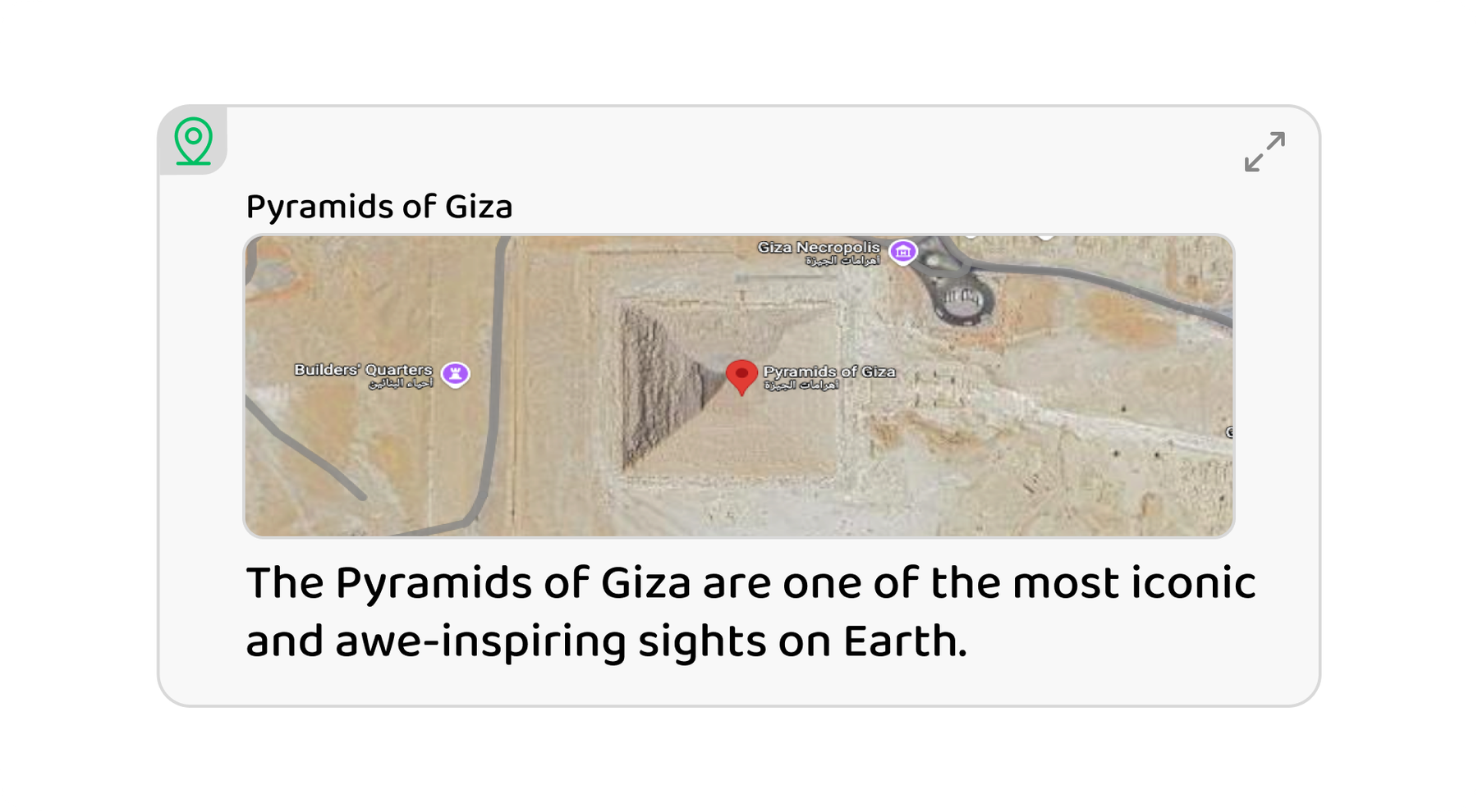 Memory Chat Location Memory Box UI preview
