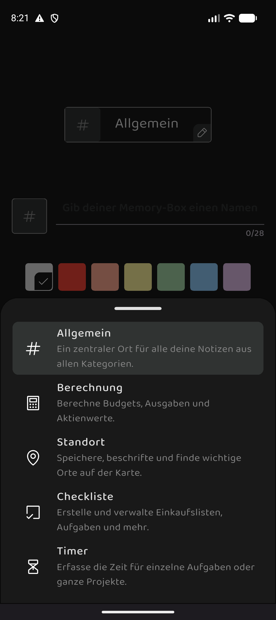 Memory Chat preview - Create Memory Box